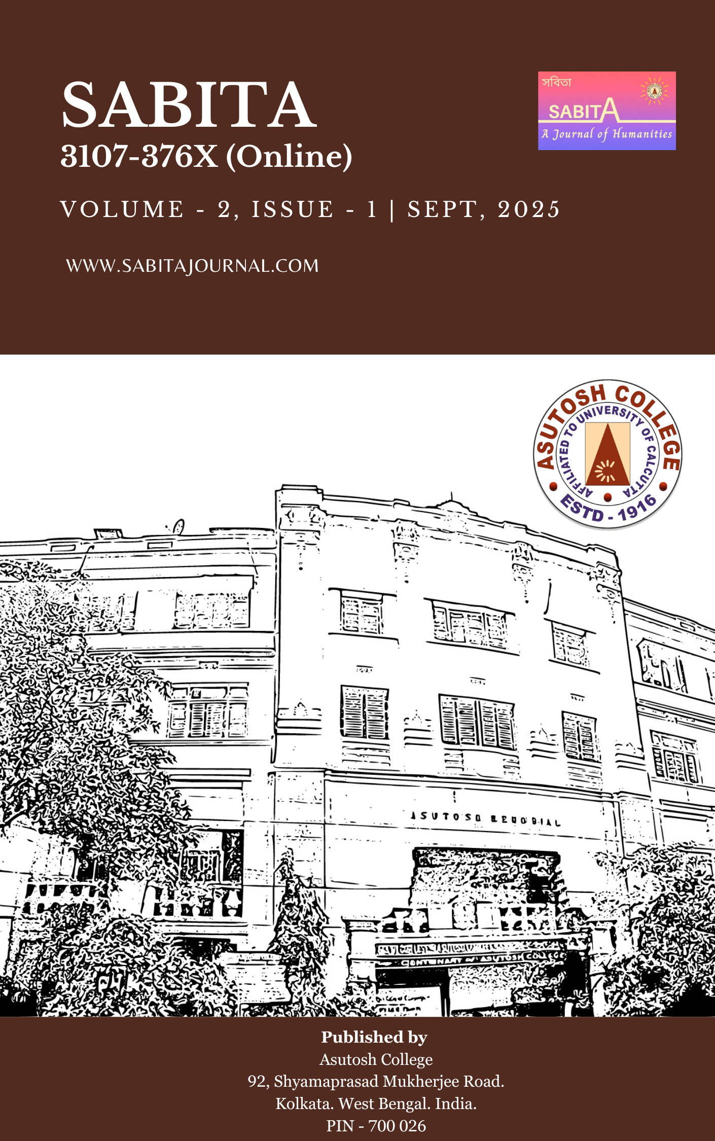 					View Vol. 2 No. 1 (2025): Sabita- A Journal of Humanities
				
